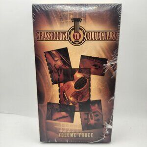 Grassroots To Bluegrass Volume Three VHS 1999 Gabriel Sealed Rare Collectible